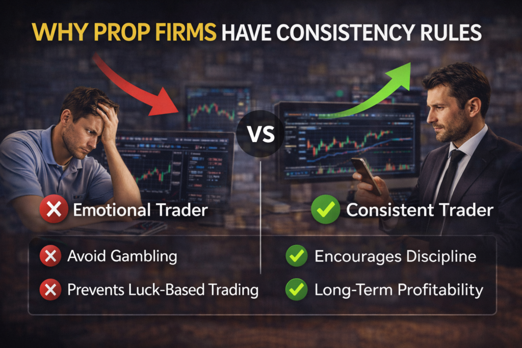Why Prop Firms Have Consistency Rules prop firm consistency rules
