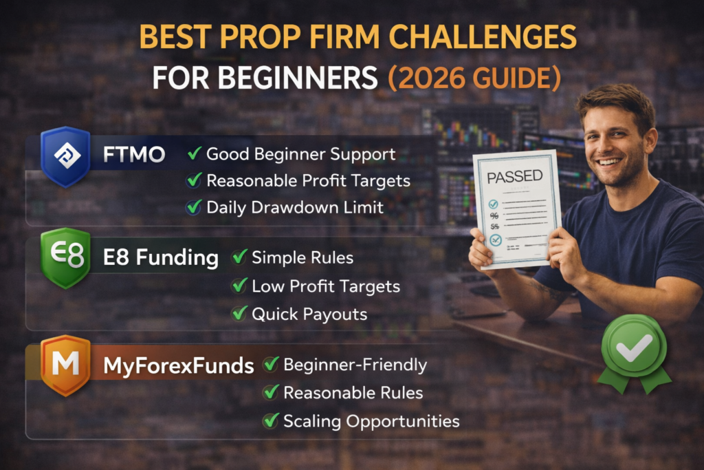 best prop firm challenges for beginners